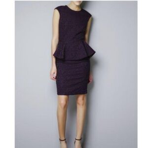 Zara Peplum Dress